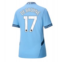 Manchester City Kevin De Bruyne #17 Hjemmedrakt Dame 2024-25 Kortermet